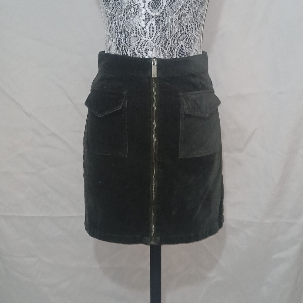 Vince Camuto Green Mini Skirt